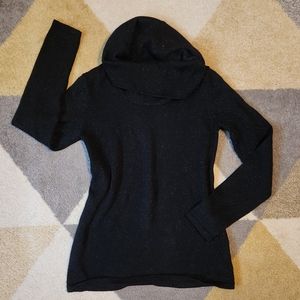 Sparkly Cowl Neck Sweater Size M